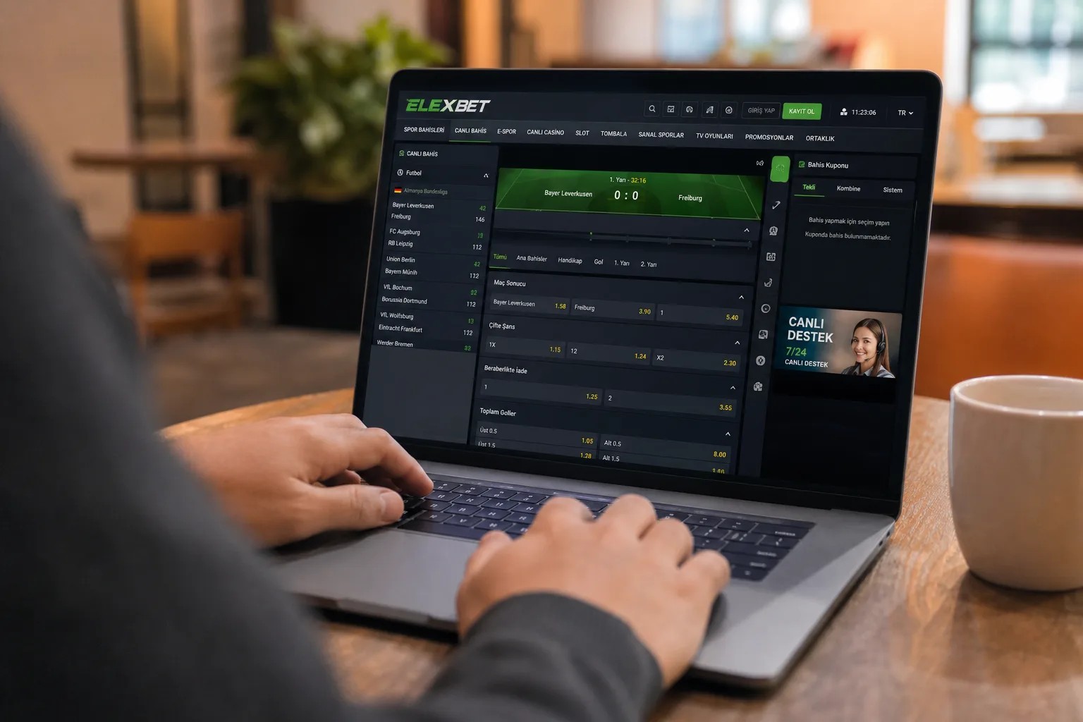 Elexbet Canlı Bahis Sitesi